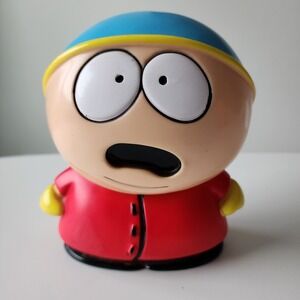 1997 Cartman Money Box Comedy Central South Park Piggy Bank 6.5" With Plug